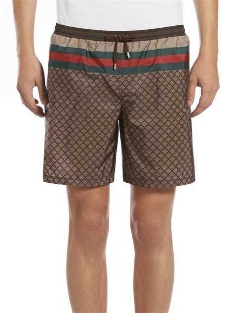 gucci swimwear men|gucci swim trunks for men.